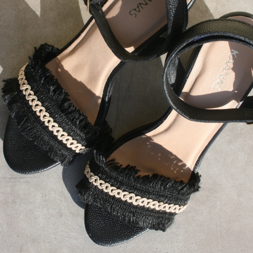 Kaanas Black Heel 40